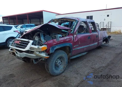 2004 GMC Sierra 2500 Sle из США, поврежденный, VIN 1GTGK23UX4F223572